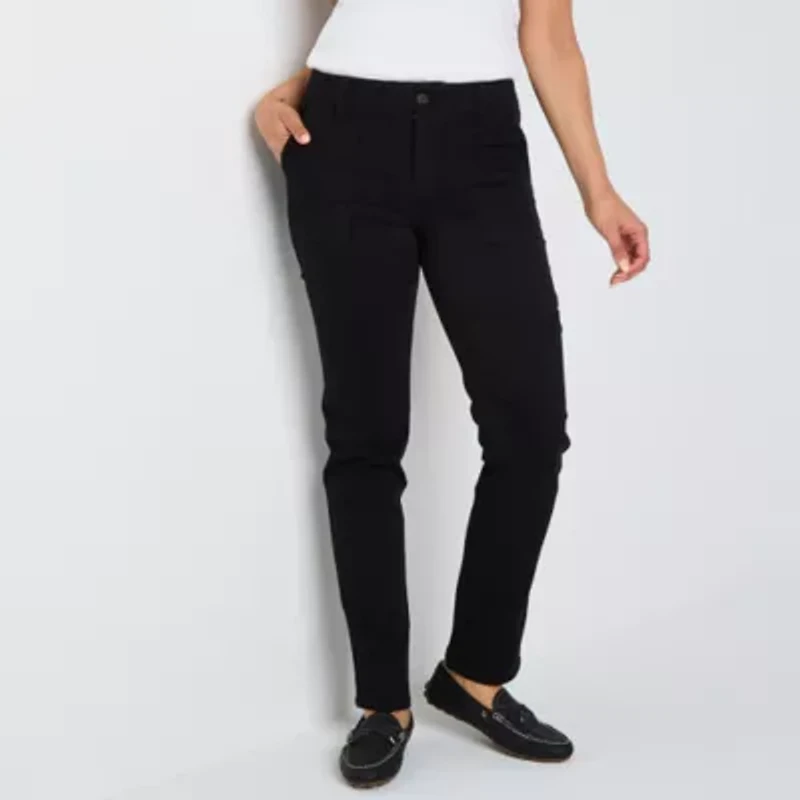Liz Claiborne Sara Womens Skinny Fit Slim Jean