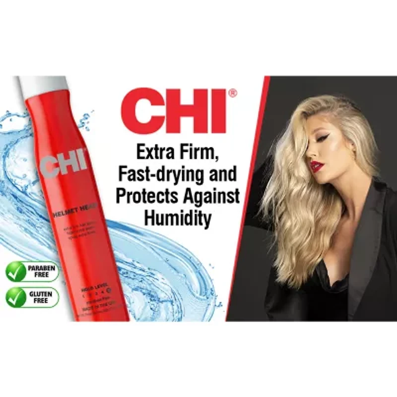 Chi Styling Helmet Head Hair Spray 10 oz.