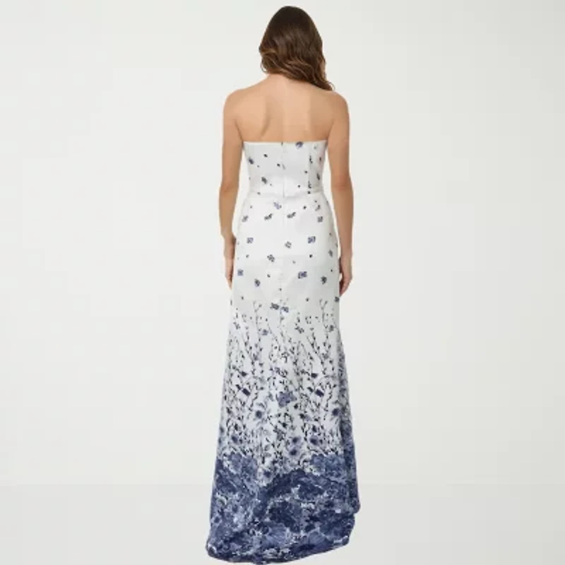 Rene by Ruiz Collection Womens Sleeveless Evening Gown