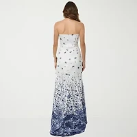 Rene by Ruiz Collection Womens Sleeveless Evening Gown