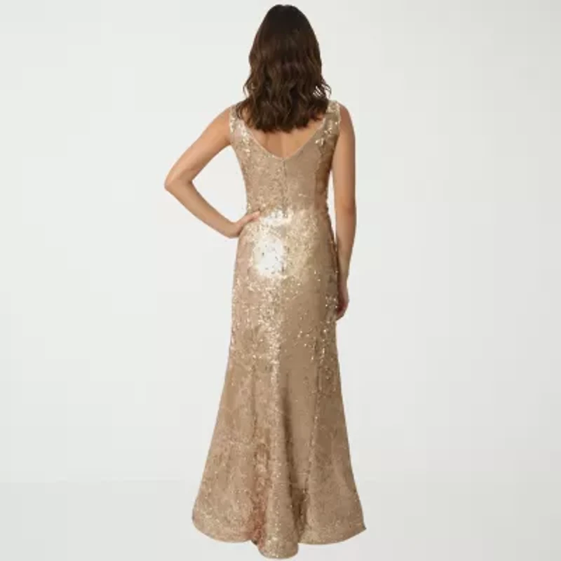 Rene by Ruiz Collection Womens Sleeveless Evening Gown