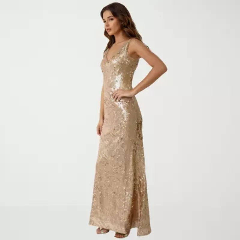 Rene by Ruiz Collection Womens Sleeveless Evening Gown