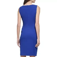 Marc New York Womens Sleeveless Sheath Dress