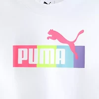 PUMA Little Girls 2-pc. Skort Set