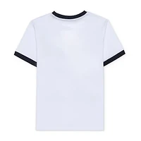 Disney Collection Little & Big Kid Boys Crew Neck Short Sleeve Classic Fit Mickey Mouse Graphic T-Shirt