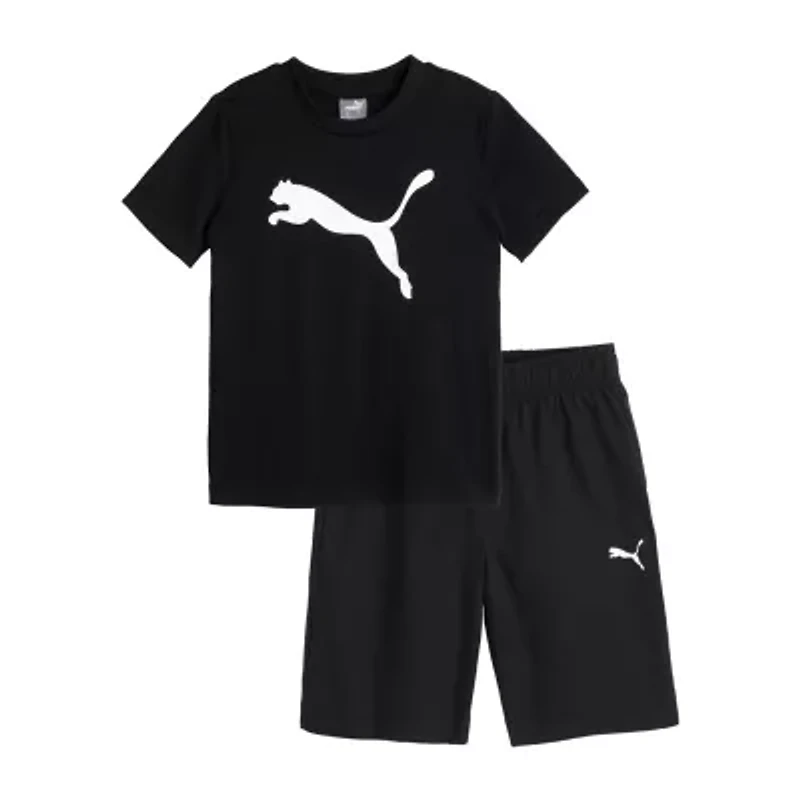 PUMA Little Boys 2-pc. Short Set