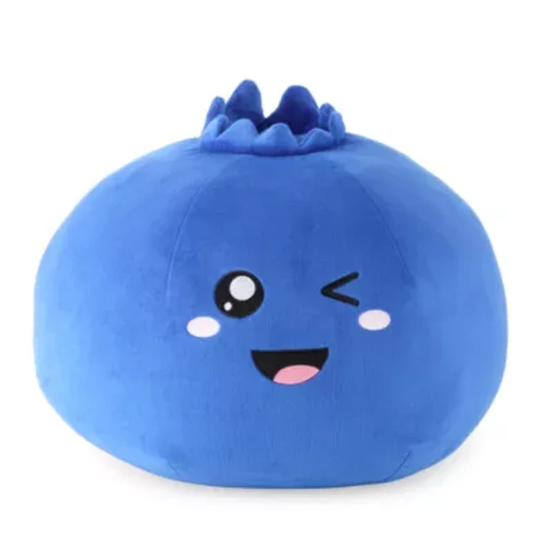 Forever 21 Blueberry Round Throw Pillow