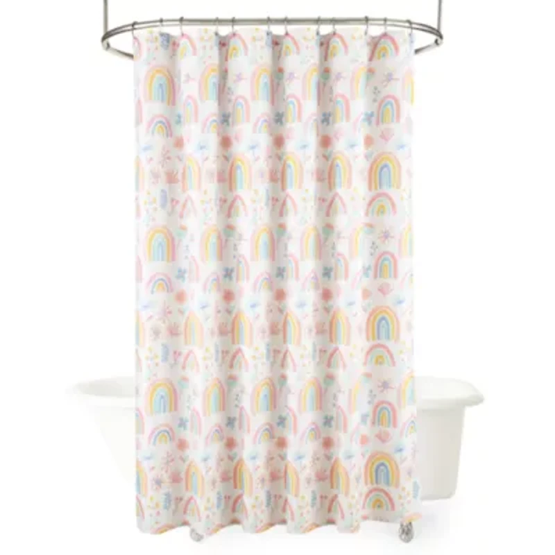INK+IVY Kids Trixie Rainbow Shower Curtain