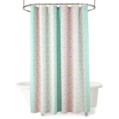 INK+IVY Kids Molly Floral Shower Curtain