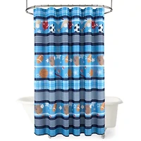 INK+IVY Kids All Star Sports Shower Curtain