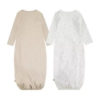 Huggies Baby Boys Crew Neck Long Sleeve 2-pc. Nightgown