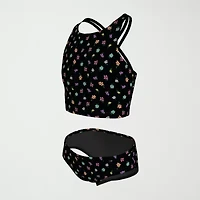 Nike Little & Big Kid Girls Floral 2-pc. Tankini Set