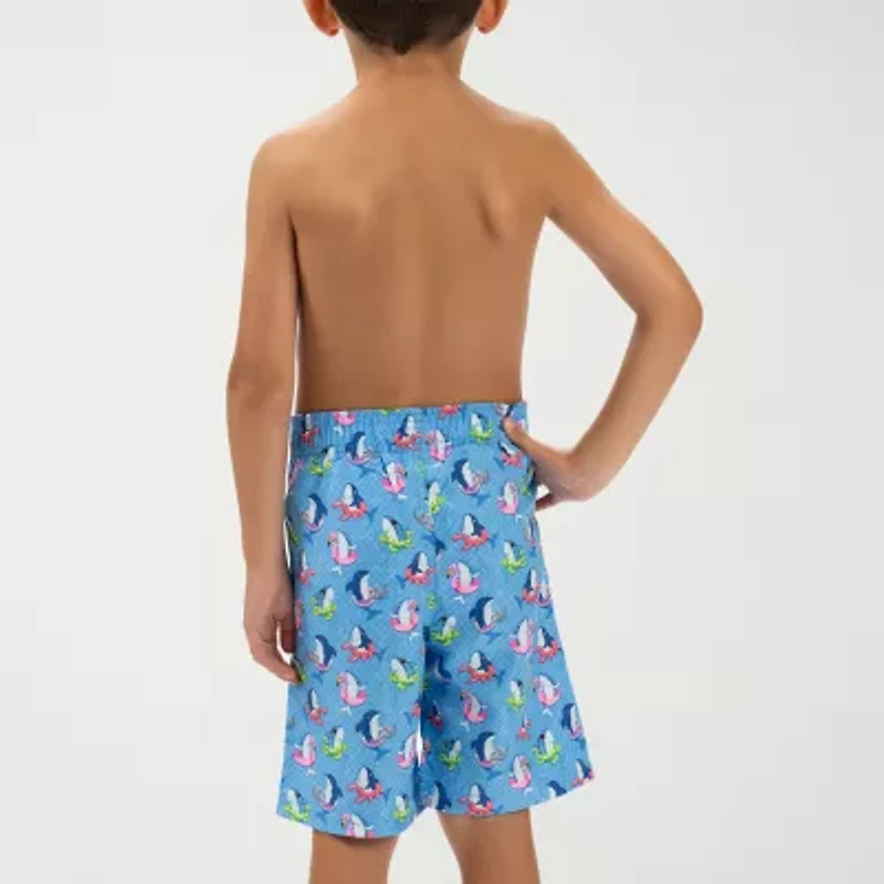 Dolfin Toddler Boys Animal Swim Trunks