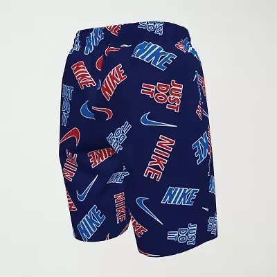 Nike Big Kid Boys Logo Swim Trunks