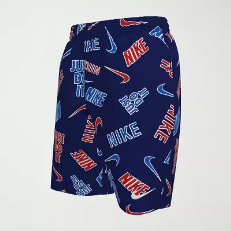 Nike Big Kid Boys Logo Swim Trunks