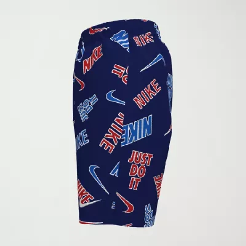 Nike Big Kid Boys Logo Swim Trunks
