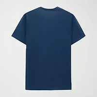 Mens Crew Neck Short Sleeve Classic Fit Big and Tall Graphic T-Shirt