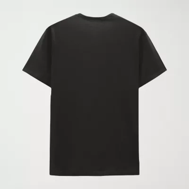 Mens Crew Neck Short Sleeve Classic Fit Big and Tall Graphic T-Shirt