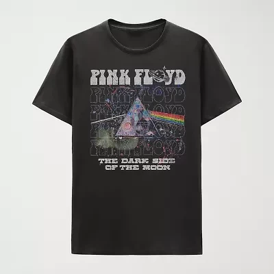 Mens Crew Neck Short Sleeve Classic Fit Big and Tall Graphic T-Shirt