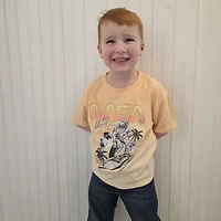 Grayson Little Toddler Boys Crew Neck Short Sleeve Relaxed Fit NASA Graphic T-Shirt