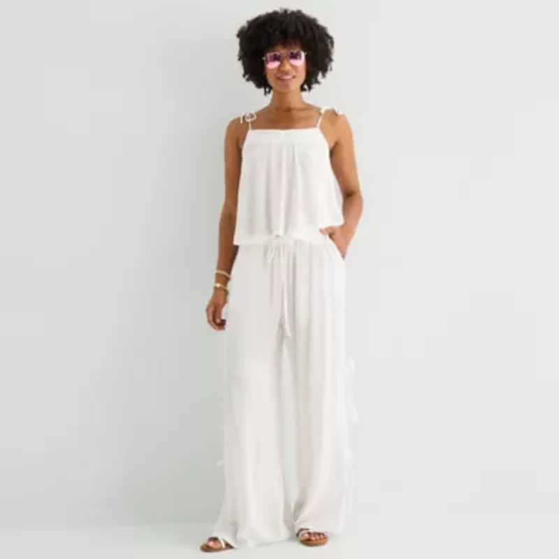 Forever 21 Womens Juniors Straight Neck Sleeveless Camisole