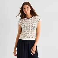 a.n.a Womens Crew Neck Sweater Vest