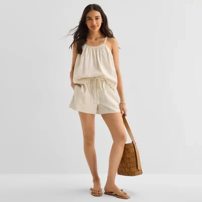 a.n.a Womens Pull-On Short