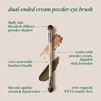 Eco Tools Cream + Powder Dual Ended Eye Brush