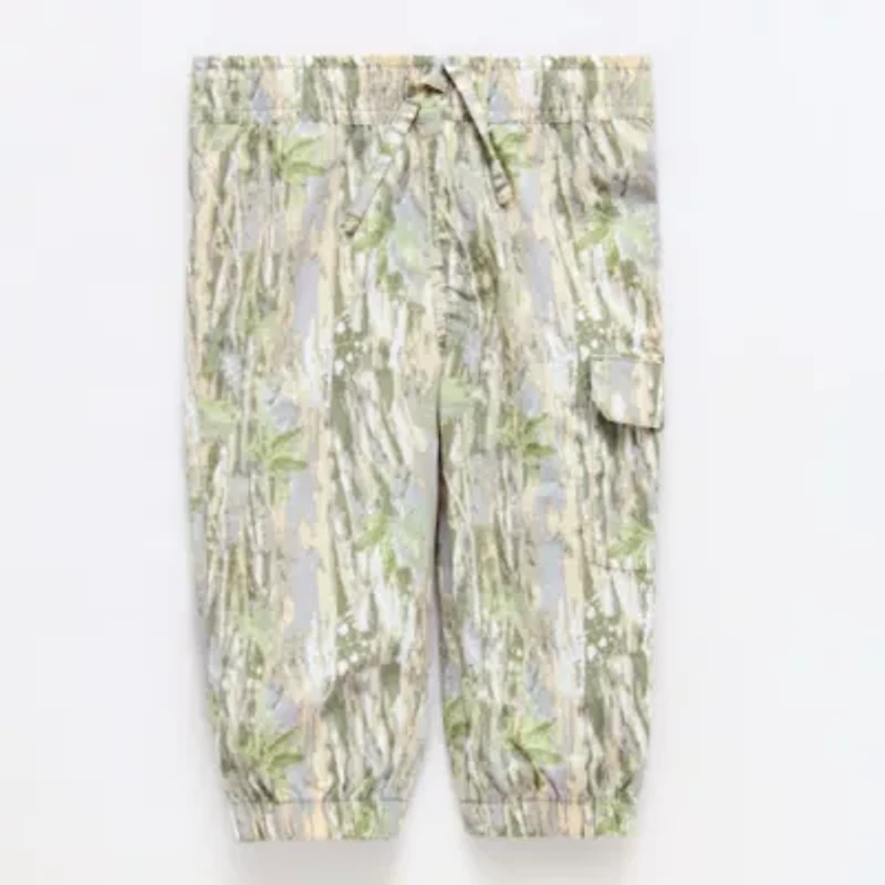 Okie Dokie Baby Boys Cuffed Cargo Pant