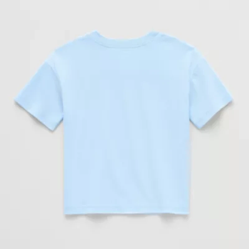 Okie Dokie Toddler & Little Boys V Neck Short Sleeve Graphic T-Shirt