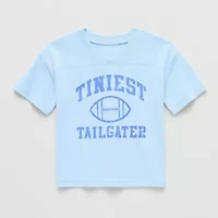 Okie Dokie Toddler & Little Boys V Neck Short Sleeve Graphic T-Shirt