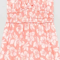 Thereabouts Little & Big Kid Girls Sleeveless Spaghetti Straps A-Line Dress
