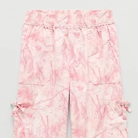 Thereabouts Little & Big Kid Girls Straight Cargo Pant