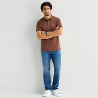 U.S. Polo Assn. Interlock Mens Classic Fit Short Sleeve Shirt