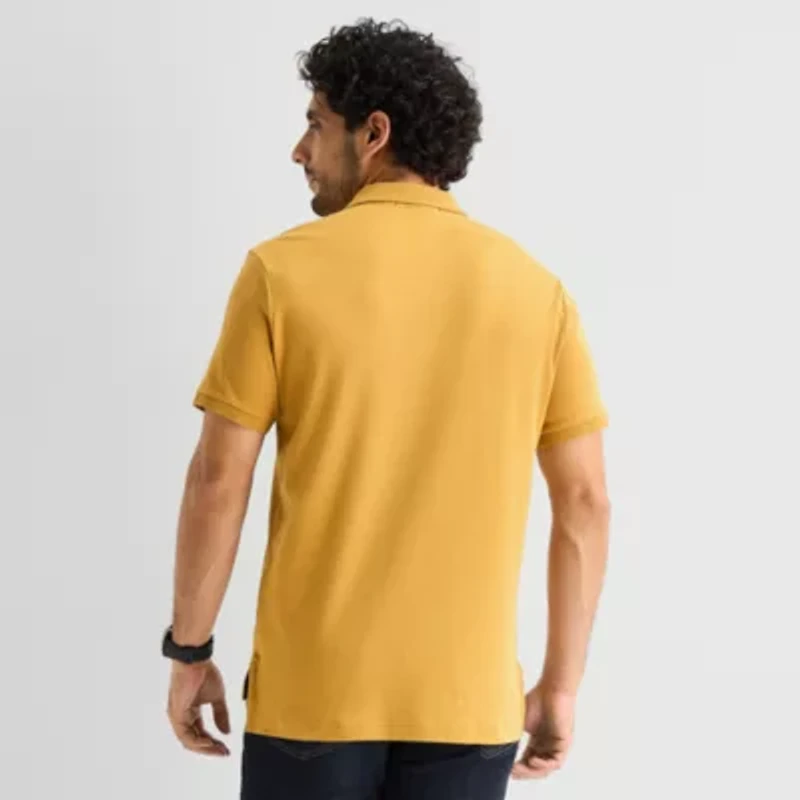 U.S. Polo Assn. Interlock Mens Classic Fit Short Sleeve Shirt