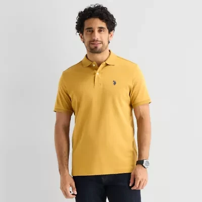 U.S. Polo Assn. Interlock Mens Classic Fit Short Sleeve Shirt