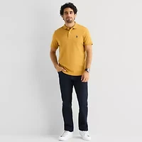 U.S. Polo Assn. Interlock Mens Classic Fit Short Sleeve Shirt