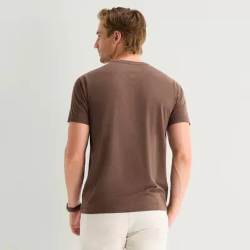 St. John's Bay Super Soft Mens Crew Neck Short Sleeve T-Shirt