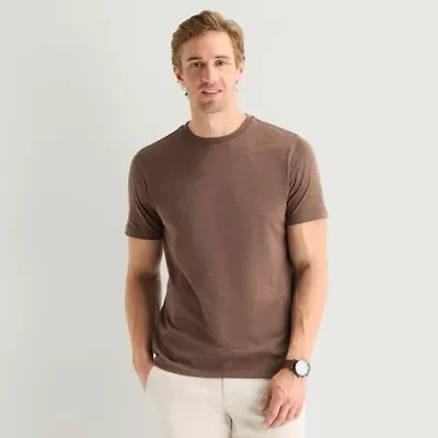 St. John's Bay Super Soft Mens Crew Neck Short Sleeve T-Shirt