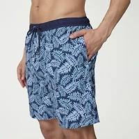 Free Country Mens Quick Dry Camouflage Swim Shorts