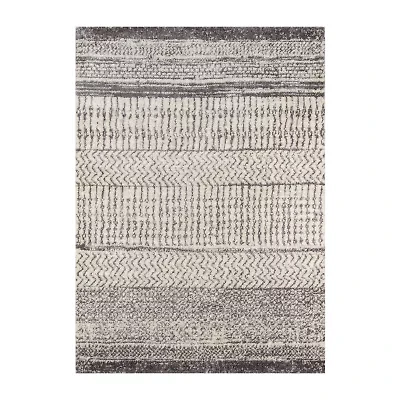 Momeni Lima 2 Abstract Shag Indoor Rectangular Accent Rug