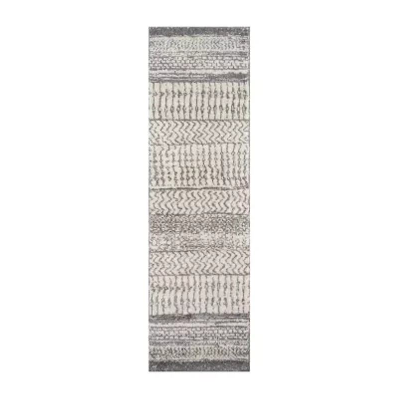 Momeni Lima 2 Abstract Shag Indoor Rectangular Accent Rug