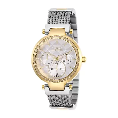 Invicta Womens Gray Stainless Steel Bracelet Watch 28921