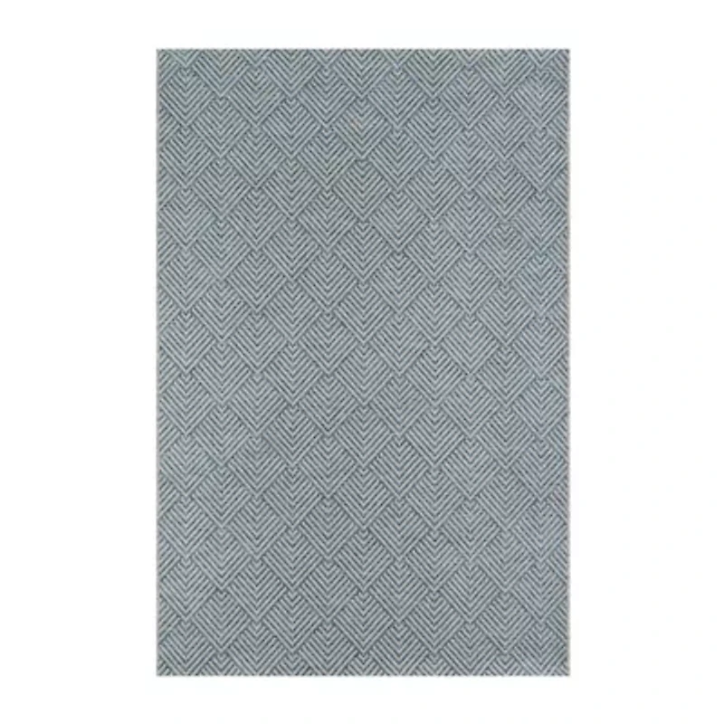 Momeni Como 3 Geometric Indoor Outdoor Rectangular Accent Rug
