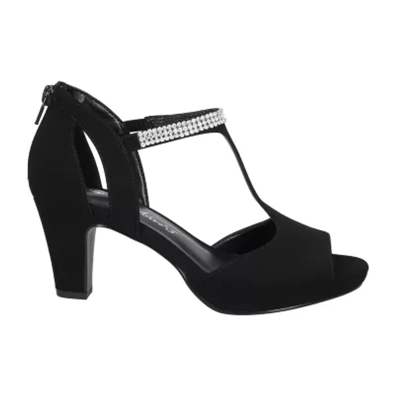 Easy Street Womens Flash Heeled Sandals