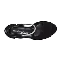 Easy Street Womens Flash Heeled Sandals
