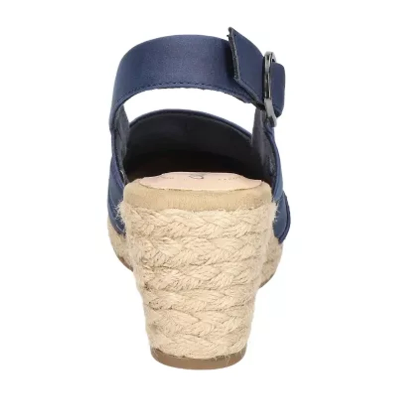 Easy Street Womens Stargaze Wedge Sandals