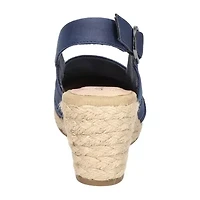 Easy Street Womens Stargaze Wedge Sandals