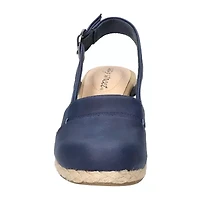Easy Street Womens Stargaze Wedge Sandals