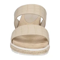 Easy Street Womens Maryann Wedge Sandals
